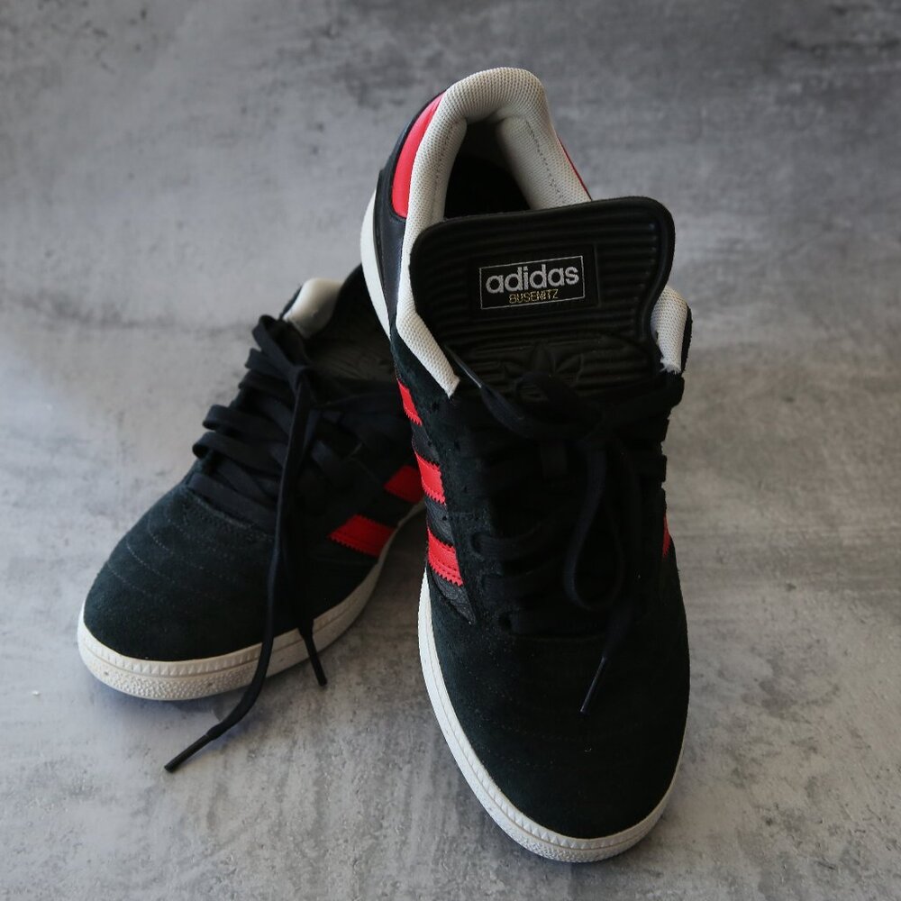 Adidas Black and Red Busenitz Pro Shoes New with Box Size 9.5